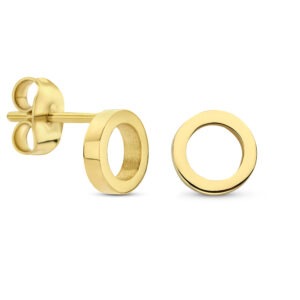 Deze oorstekers van Minioro zijn gemaakt van 14 karaats goud. De sieraden kunnen worden afgewerkt met prachtige bedels. Bijvoorbeeld een initiaal, icoon of vingerafdruk. Zo heb je echt een uniek en persoonlijk sieraad.