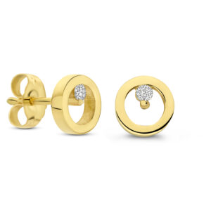 Deze oorstekers van Minioro zijn gemaakt van 14 karaats goud. De sieraden kunnen worden afgewerkt met prachtige diamanten. Zo heb je echt een uniek en persoonlijk sieraad.
