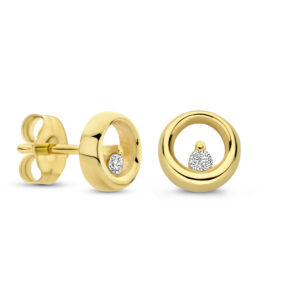 Deze oorstekers van Minioro zijn gemaakt van 14 karaats goud. De sieraden kunnen worden afgewerkt met prachtige diamanten. Zo heb je echt een uniek en persoonlijk sieraad.