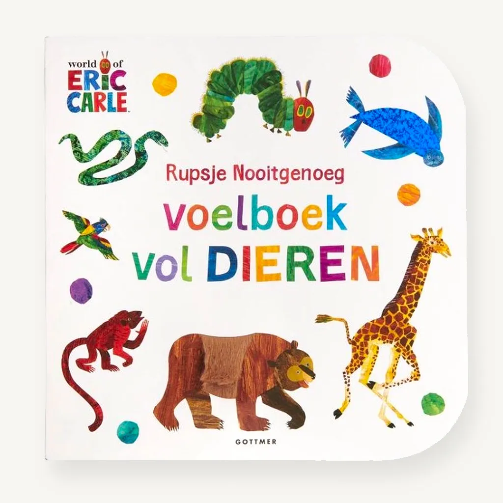 Rupsje Nooitgenoeg Voelboek vol dieren