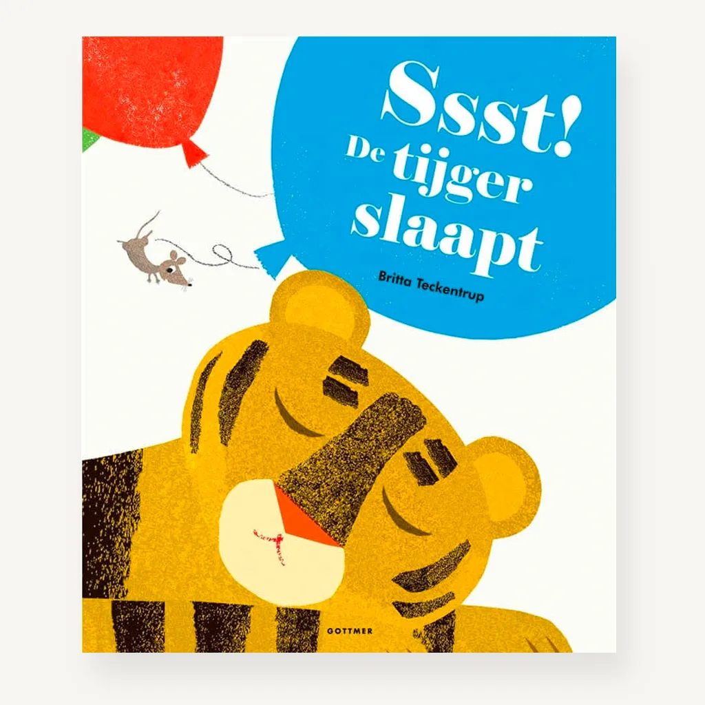 Ssst! De tijger slaapt - Kartonnen boekje