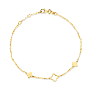 Deze armband van Minioro is gemaakt van 14 karaats goud. De sieraden kunnen worden afgewerkt met prachtige bedels. Bijvoorbeeld een initiaal, icoon of vingerafdruk. Zo heb je echt een uniek en persoonlijk sieraad.