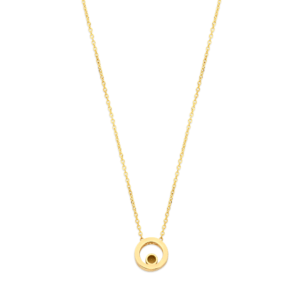 Deze ketting van Minioro is gemaakt van 14 karaats goud. De sieraden kunnen worden afgewerkt met prachtige bedels. Bijvoorbeeld een initiaal, icoon of vingerafdruk. Zo heb je echt een uniek en persoonlijk sieraad.