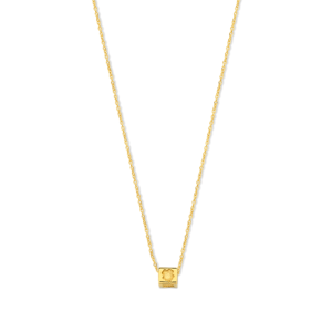Deze ketting van Minioro is gemaakt van 14 karaats goud. De sieraden kunnen worden afgewerkt met prachtige bedels. Bijvoorbeeld een initiaal, icoon of vingerafdruk. Zo heb je echt een uniek en persoonlijk sieraad.