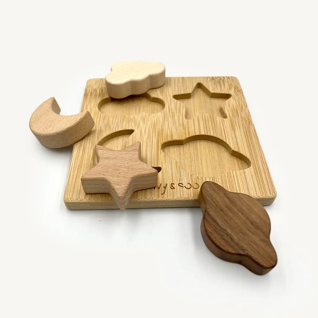 Ivy & Soof houten inlegpuzzel ruimte