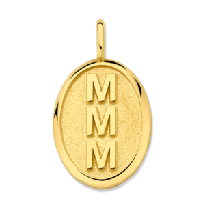 Deze bedel van Minioro is gemaakt van 14 karaats goud. De sieraden kunnen worden afgewerkt met prachtige bedels. Bijvoorbeeld een initiaal, icoon of vingerafdruk. Zo heb je echt een uniek en persoonlijk sieraad.