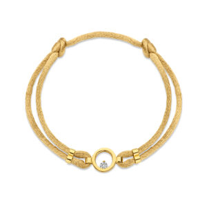 Deze armband van Minioro is gemaakt van 14 karaats goud. De sieraden kunnen worden afgewerkt met prachtige diamanten maar ook met moedermelk of as. Zo heb je echt een uniek en persoonlijk sieraad.