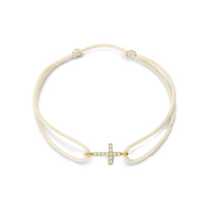 Deze armband van Minioro is gemaakt van 14 karaats goud. Dit item kan worden gepersonaliseerd met een icoon of initiaal. Zo heb je echt een persoonlijk en uniek sieraad.