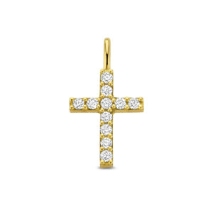 Deze bedel van Minioro is gemaakt van 14 karaats goud. Dit item is afgewerkt met prachtige diamanten.