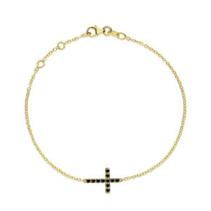 Deze armband van Minioro is gemaakt van 14 karaats goud. Dit item kan worden afgewerkt met prachtige diamanten.
