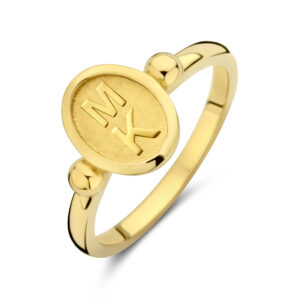 Deze ringen van Minioro zijn gemaakt van 14 karaats goud. Deze items kunnen worden afgewerkt met prachtige diamanten, initiaal of symbool. Zo heb je echt persoonlijke en unieke sieraden.
