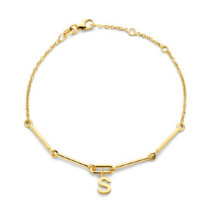 Deze armband van het merk Minioro is van 14 karaat goud. Deze armband is van de bamboe collectie. De armband is leuk op zich zelf of met een unieke bedel. Zo heb je echte persoonlijke sieraden.