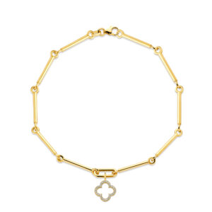 Deze armband van het merk Minioro is van 14 karaat goud. Deze armband is van de bamboe collectie. De armband is leuk op zich zelf of met een unieke bedel. Zo heb je echte persoonlijke sieraden.