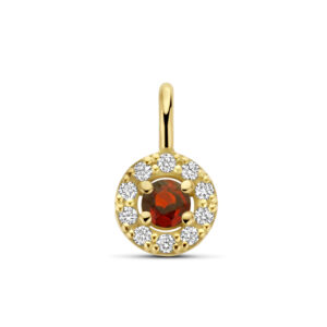 Deze bedel van Minioro is van 14 karaat goud. Deze bedel is van de Milestone-collectie. De bedel kan ook afgewerkt worden met prachtige diamanten. Door de geboortestenen wordt het een persoonlijk en uniek sieraad.