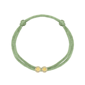 Deze14 karaats gouden bedel van het merk Minioro is ingelegd met prachtige diamanten. Deze bedel kan je personaliseren met een initiaal, vormpje of milestone. Perfect om aan een ketting of armband te hangen.