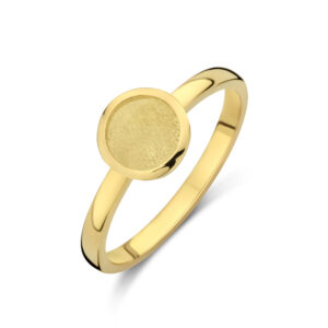 Deze ringen van Minioro is gemaakt van 14 karaats goud. De sieraden kunnen worden afgewerkt met prachtige diamanten, as of moedermelk. Zo heb je echt een uniek en persoonlijk sieraad.