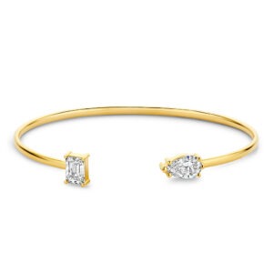 14 karaats gouden armband met diamant 2.00 ct